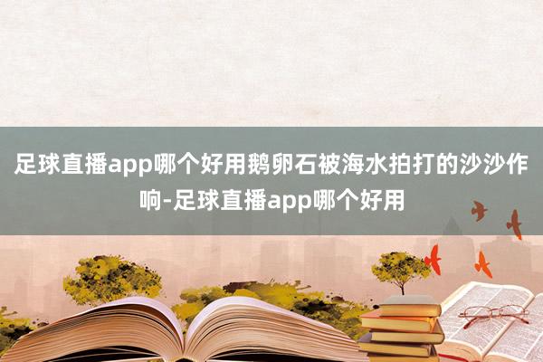 足球直播app哪个好用鹅卵石被海水拍打的沙沙作响-足球直播app哪个好用