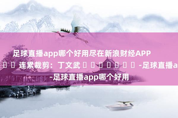 足球直播app哪个好用尽在新浪财经APP            						连累裁剪：丁文武 							-足球直播app哪个好用